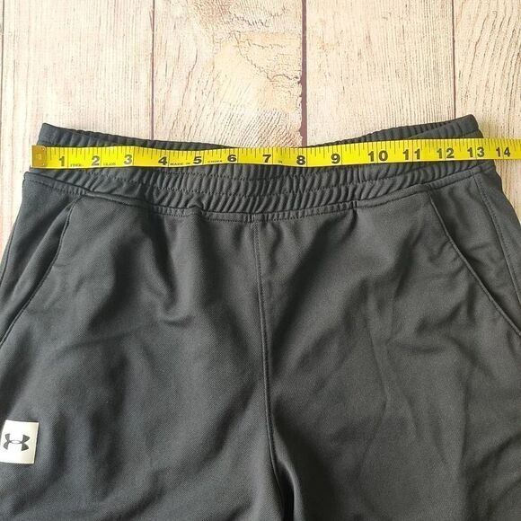 Under Armour tapered zip hem track pants sz M - Picture 5 of 9